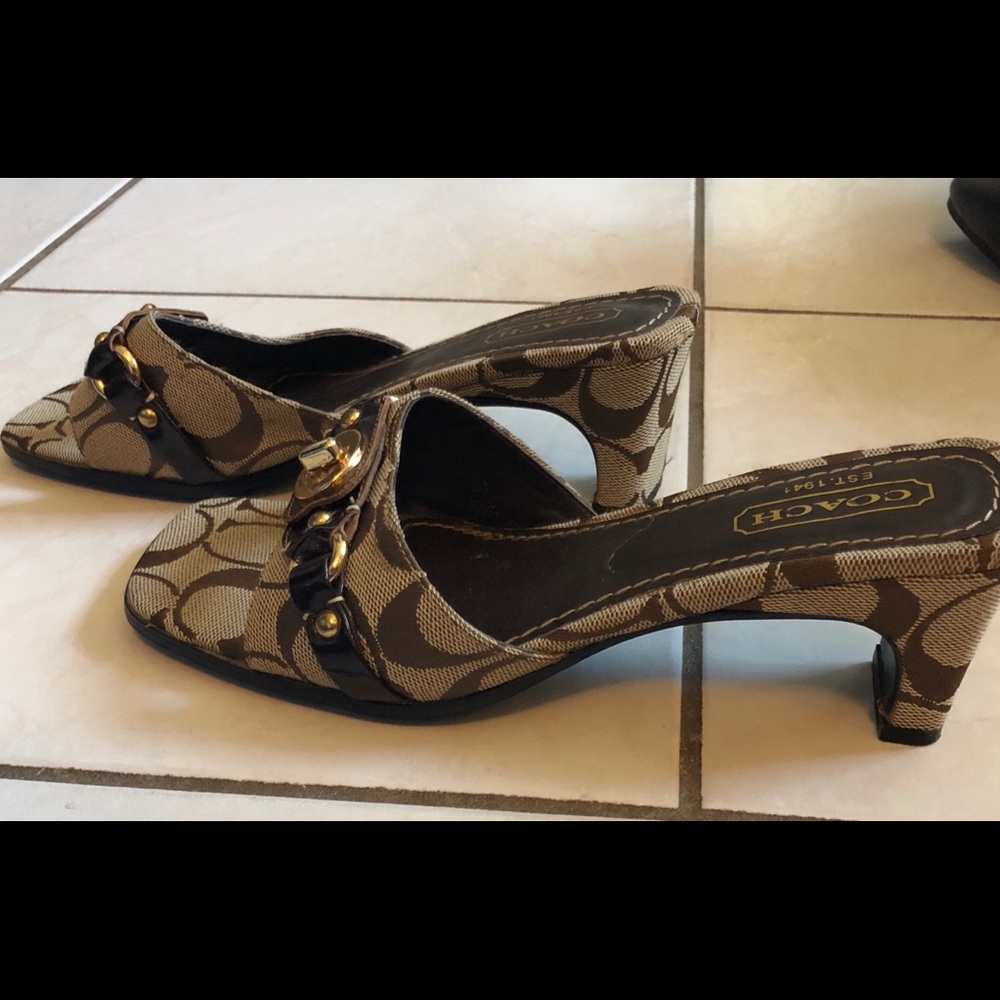 Coach sandals